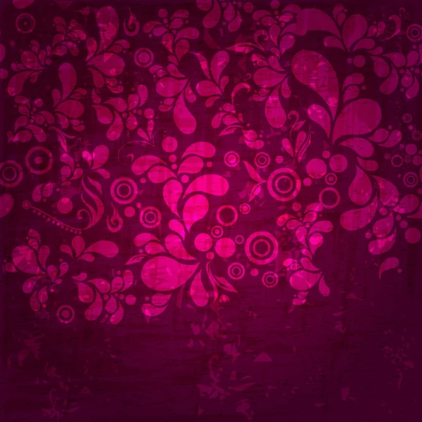 Vintage floralen Hintergrund — Stockvektor