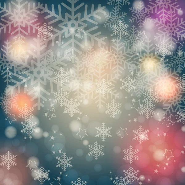 Beau fond d'hiver — Image vectorielle