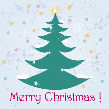 sevimli Noel kartı