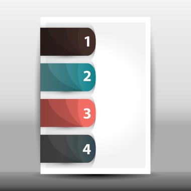 modern tasarım şablon çizimi