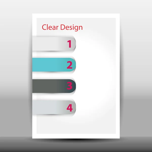 Modèle de design moderne — Image vectorielle