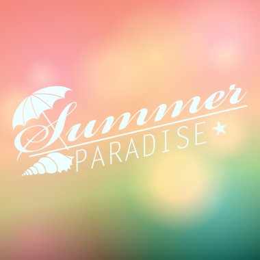 hipster yaz arka plan bulanık