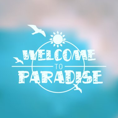 hipster yaz arka plan bulanık