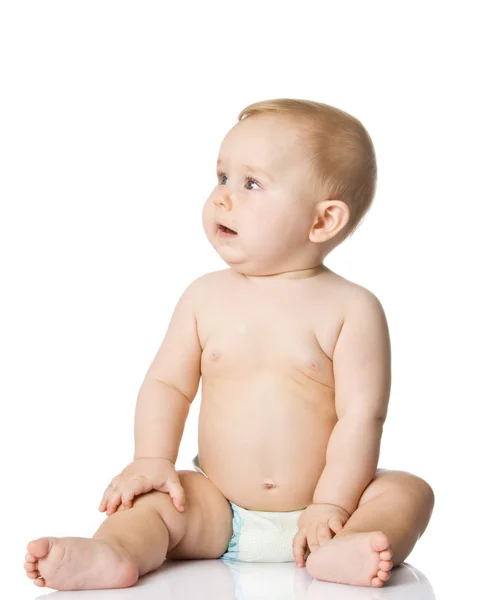 Baby boy isolated — Stock Photo, Image