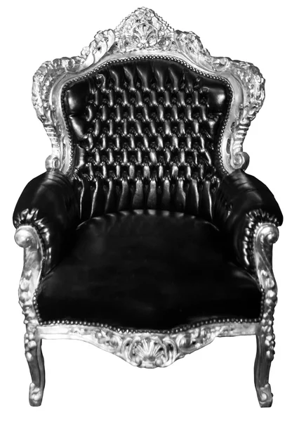 Fauteuil de luxe isolé. Chaise vintage isolée — Photo