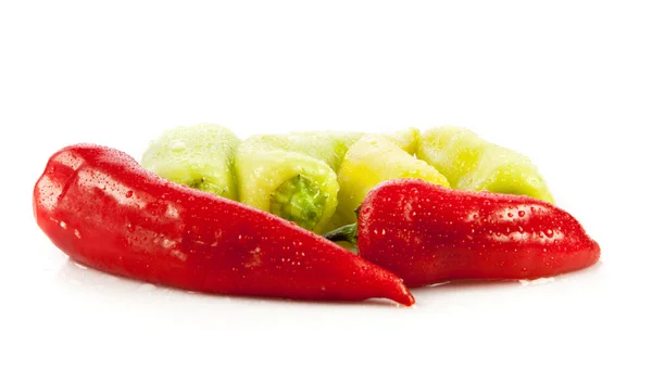 Paprika (pepper) isolated on a white background — Stock Photo, Image