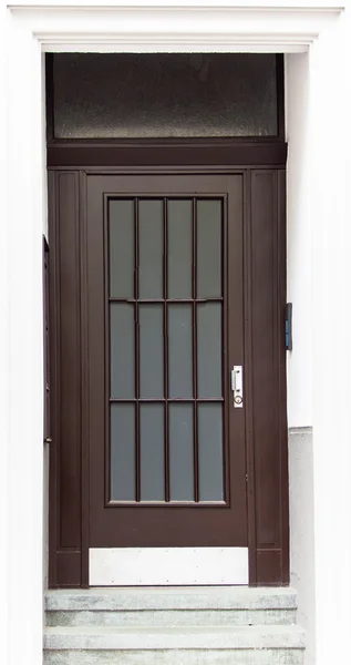 Старая деревянная дверь . — стоковое фото