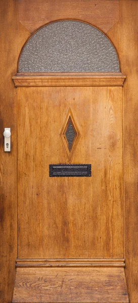 Stare drewniane drzwi. — Zdjęcie stockowe