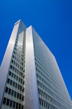 ofis binaları. gökdelenlerin modern Cam silhouettes