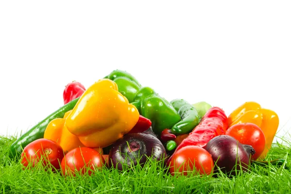 Légume frais isolé sur fond blanc. Une saine alimentation. S — Photo