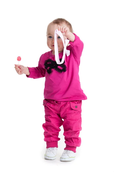 Adorável pequena menina . — Fotografia de Stock