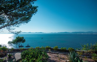 güzel manzara arka plan.