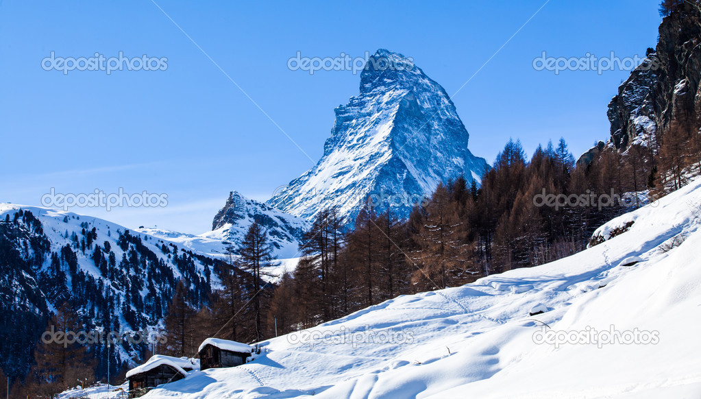 Matterhorn , Swiss Alps