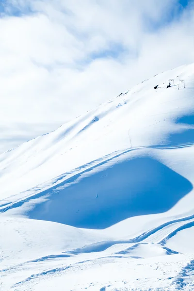 Paesaggio invernale. paesaggio montano invernale. Bellissimo inverno — Foto Stock