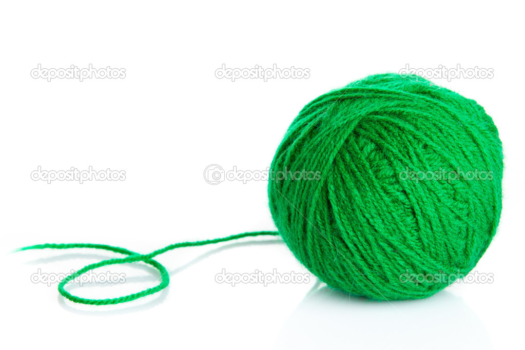 Resultado de imagen de novelo de lã verde