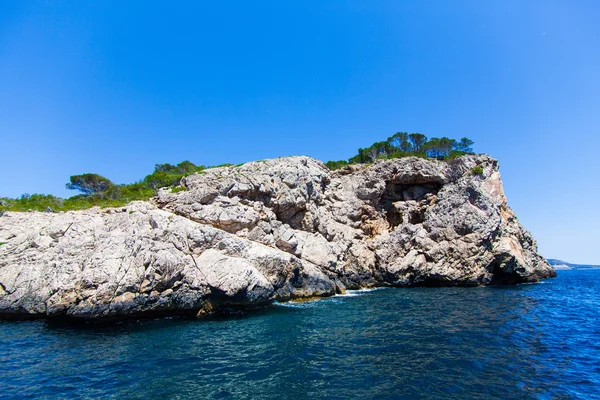 Ilha de Maiorca. Desfiladeiro e costa — Fotografia de Stock