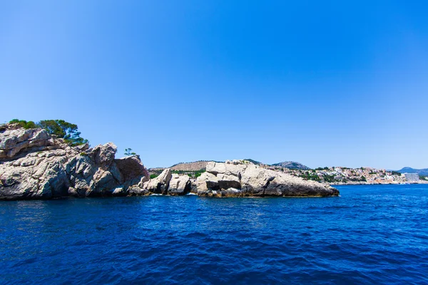 Isla de Mallorca. Cañón y costa — Foto de Stock