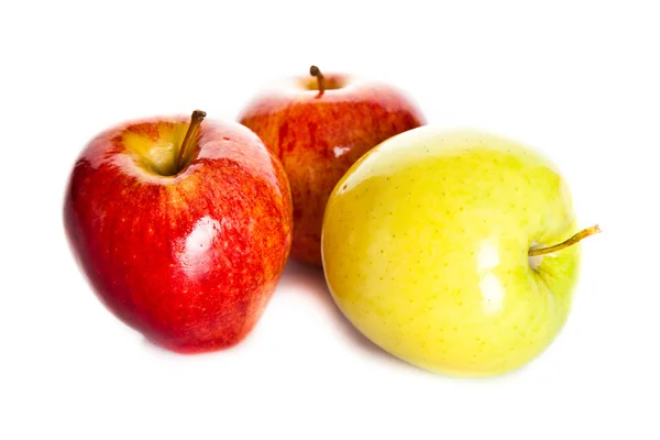 Apples isolated on white background — Stock Photo, Image