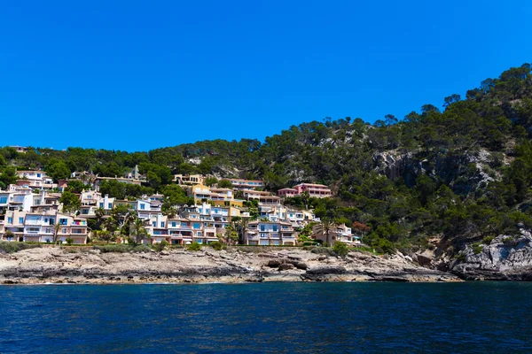 Uitzicht op de kust van mallorca — Stockfoto