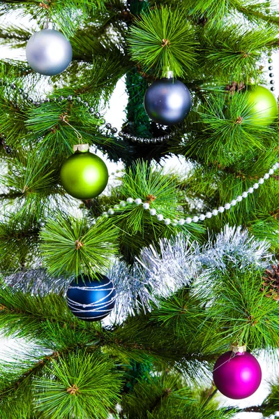 Noel dekorasyon baubles — Stok fotoğraf