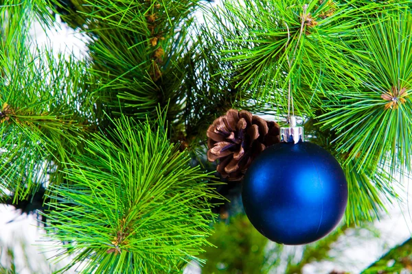 Kerstboom achtergrond — Stockfoto