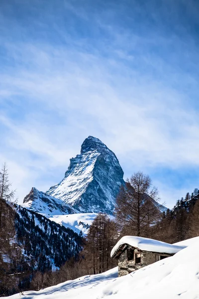 De matterhorn in Zwitserland — Stockfoto