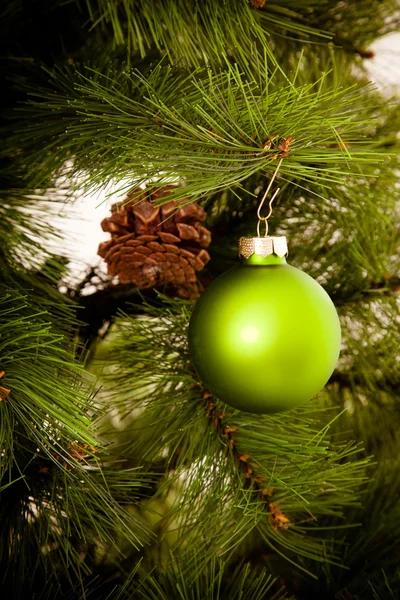 Vánoční ozdoby na vánoční stromeček Stock Snímky