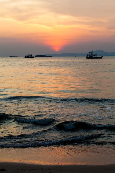 Bom pôr do sol . — Fotografia de Stock