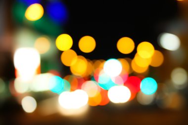 bokeh arka ışıklar