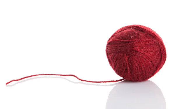 Boule de fils à tricoter — Photo