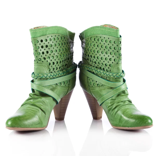 Dámské boty — Stock fotografie