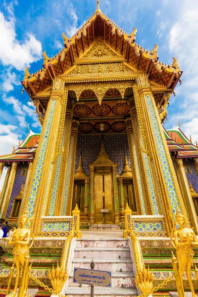 Wat pra kaew, großer Palast, bangkok, thailand. — Stockfoto