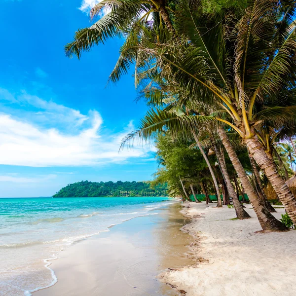 Playa tropical en Tailandia. — Foto de Stock