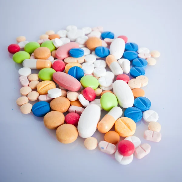 Colored pills — Stock Photo, Image