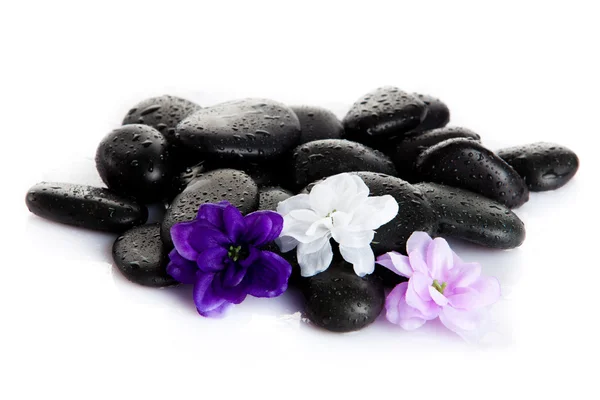 Zen pebbles. Stone spa Stock Image