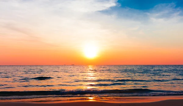 Sea sunset — Stock Photo, Image