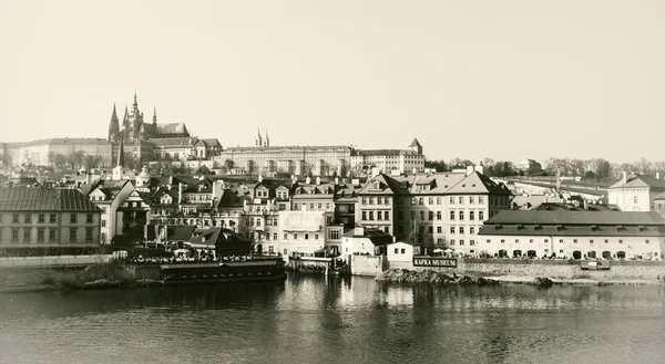 Panorama da antiga Praga — Fotografia de Stock
