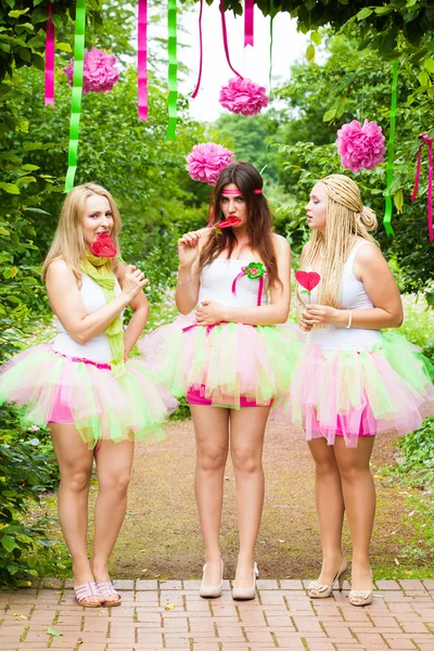 Young female friends — Stock Photo, Image