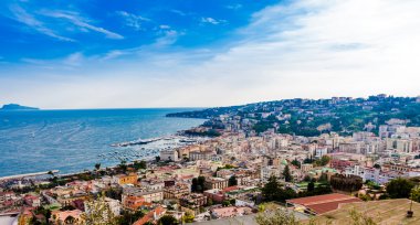 Napoli harika görünümü. 