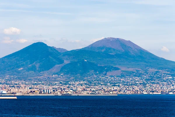 Nápoles vista da cidade — Fotografia de Stock