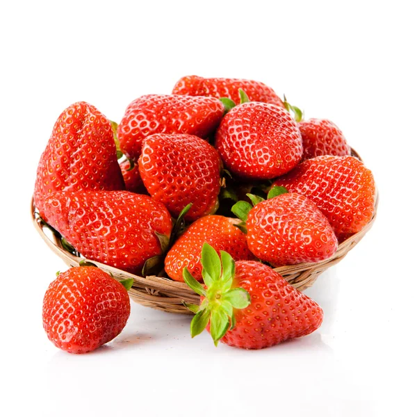 Strawberry isolated on white background — Stock Photo, Image