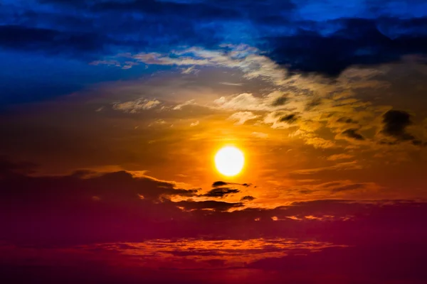 Beautiful sunset — Stock Photo, Image