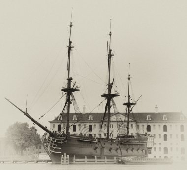 Hollandalı yelkenli gemi