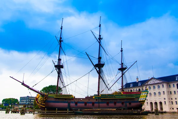 Dutch sailing ship — Stock Photo, Image