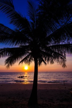 tropik gün batımı