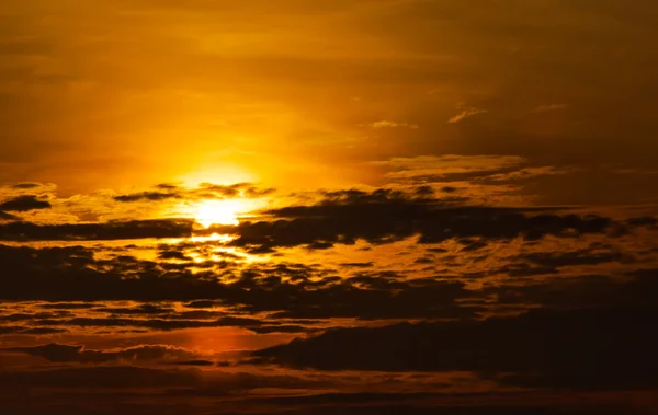 Céu do pôr do sol — Fotografia de Stock