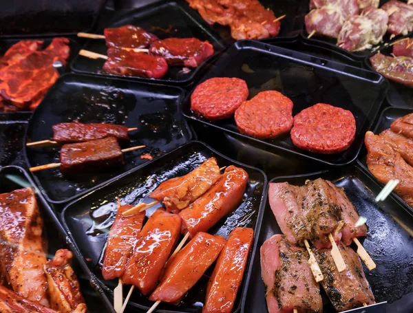 Meat for grilling — Stock Photo, Image