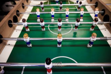 futbol oyunu. plastik masa futbol oyunu kapatmak 