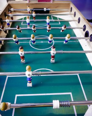 futbol oyunu. plastik masa futbol oyunu kapatmak 