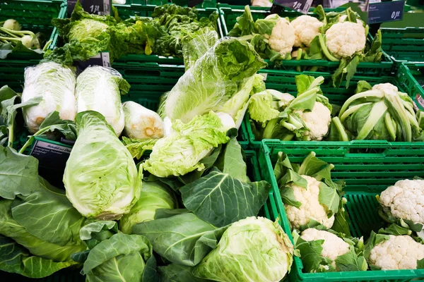 Vegetal fresco para venda . — Fotografia de Stock